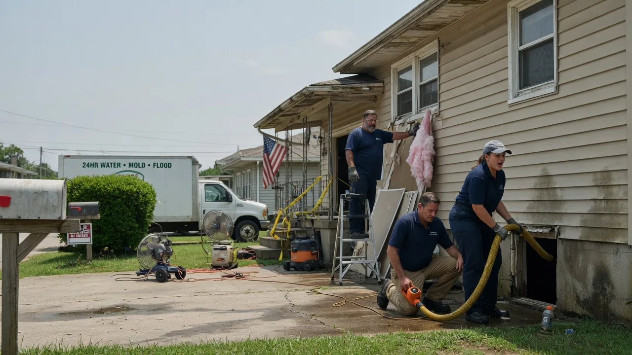 Water Damage Repair in Montgomery, MI near me